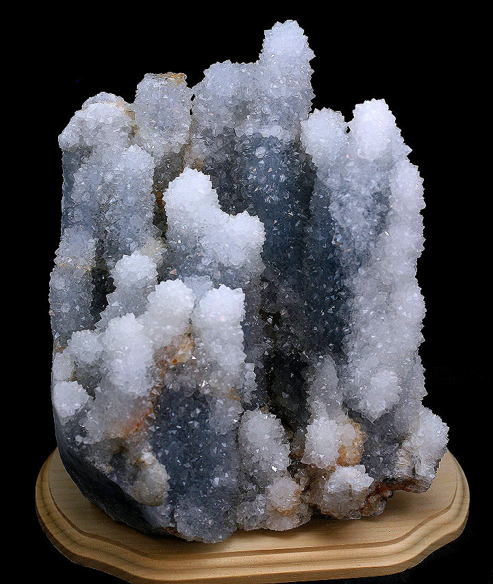 Blue Quartz Stalagmite