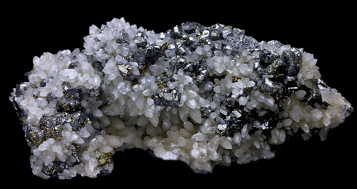 Bournonite Chlcopyrite & Quartz