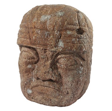 Grand Megalithic Olmec Head